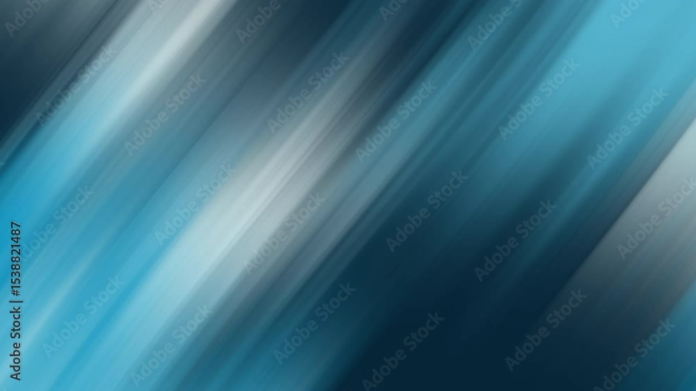 Poster dynamic diagonal lines in shades of blue and white create an abstract motion background. the dark bl