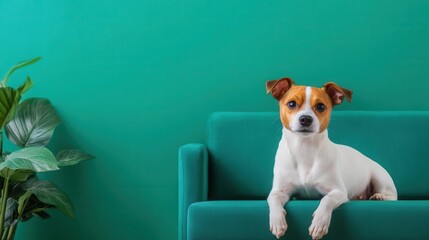 Colorful dopamine theme for pet-friendly interior design
