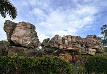 Natural Rock Arch Silathoranam, Tirumala, India