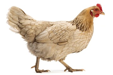 Fototapeta premium chicken isolated on white