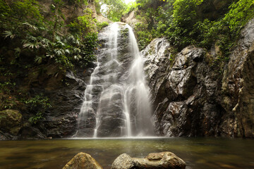 Waterfall at Tayrona, Colombia