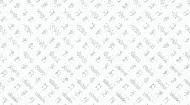 Minimalist Geometric Lattice or Basket Weave Pattern