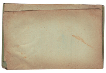 Vintage background of old ancient torn paper texture isolated