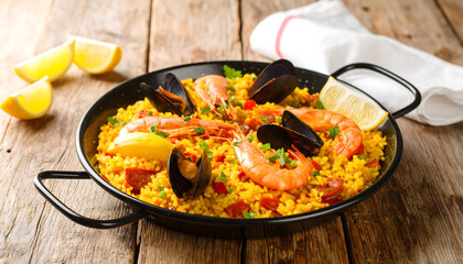 Delicious Seafood Paella Recipe A Vibrant Spanish Dish