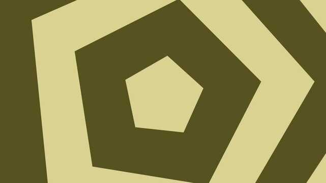 yellow pentagon background, flat design tunnel seamless loop for minimalist modern presentations, and abstract background minimalists.