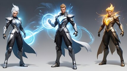 Fototapeta premium Teleportation icon with spark trails and motion