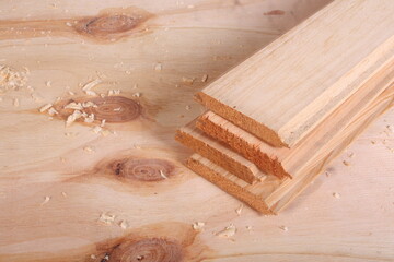 Tongue and Groove Wooden Planks for Flooring or Paneling © DaVinci