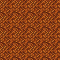 Wood piece woven pattern seamless pattern background

