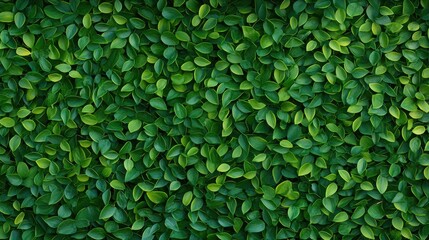 Green leafy outdoor space with lush vines covering an old brick wall, adding charm to urban scenery