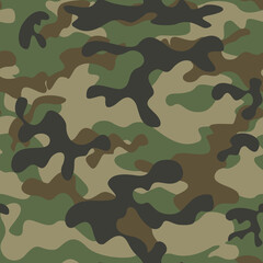 
camouflage military pattern, classic army background, forest design