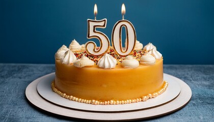 50th birthday cake