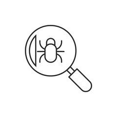 Security line icon elements. Contains secure payment, encryption, safety, insurance, data protection, detector, sensor, locked, password and cyber security icons. Solid icon collection.