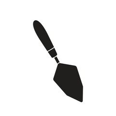 Bricklaying trowel silhoutte vector design
