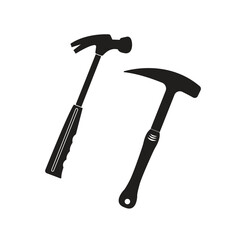 hammer silhoutte vector design