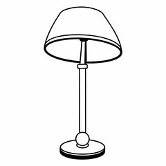 vector table lamp