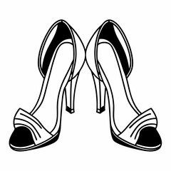 high heels shoes  icon