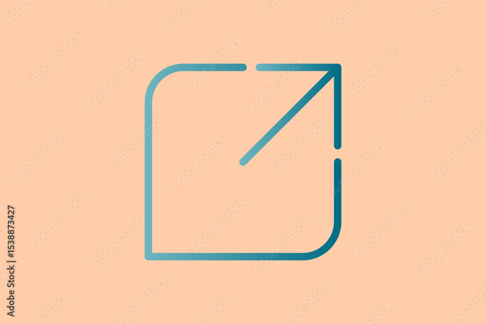 Poster open icon. icon related to ui elements. suitable for web site, app, user interfaces,element, printab