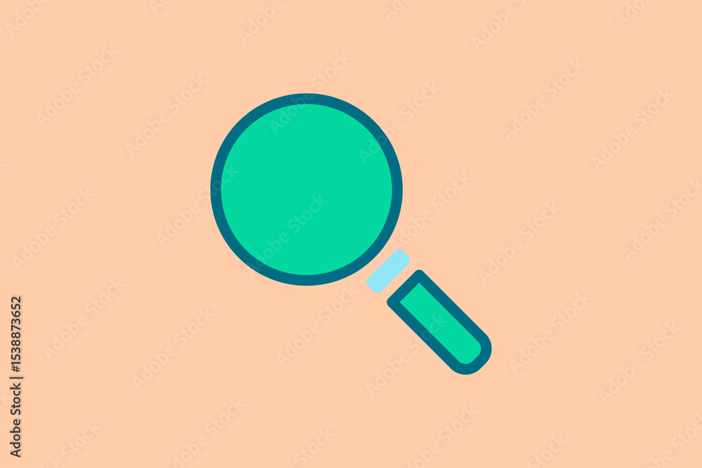 Poster search icon. icon related to ui elements. suitable for web site, app, user interfaces,element, print