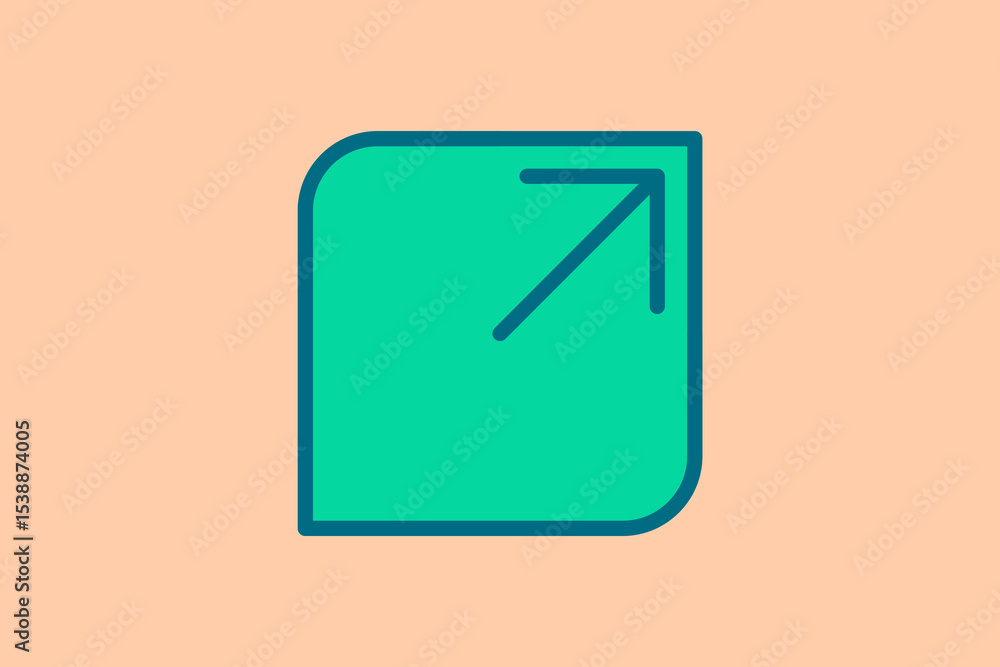 Poster open icon. icon related to ui elements. suitable for web site, app, user interfaces,element, printab