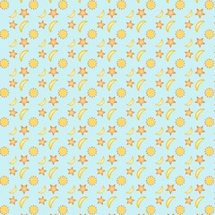 seamless background with flowers