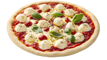 Creamy Burrata Pizza: A Delicious Italian Treat menu food lunch basil italy fresh tomato