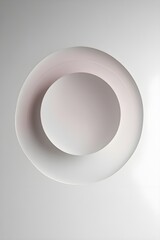 white circle background