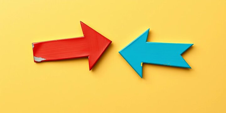 Two arrows pointing towards each other, symbolizing collaboration and teamwork,   linked,  support