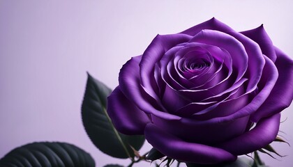 velvet purple rose