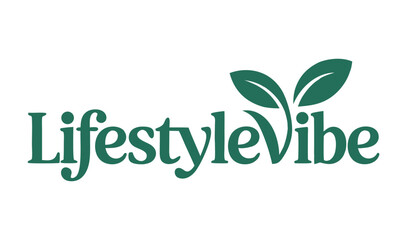Fototapeta premium Lifestyle Vibe Logo Featuring Healthy Living Concept