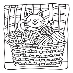 Little Cuddles – Bold and Easy Coloring Pages | Fun & Adorable Designs | Line art vector illustration | Cute and Comfy Coloring Page | Little Cuddles Animal coloring page | Print