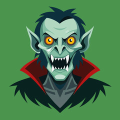 vector illustration of a skull