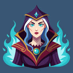 girl with magic book