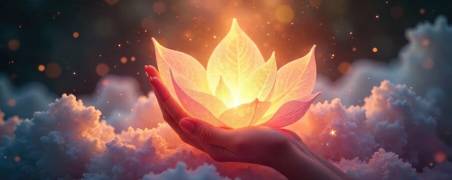 Intriguing ethereal form, radiating gentle light, embodying serenity and inner peace A visual representation of the soul's essence , ethereal, death