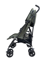 baby stroller isolated on white background