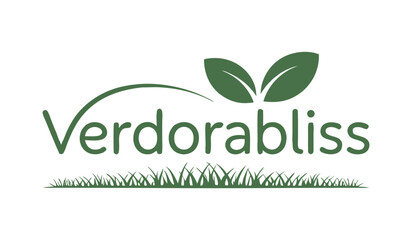 Verdrabliss logo, showcasing a brand focused on green, sustainable practices.