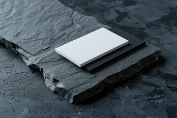 Clear Pixel Image of Modern Business Card Mockup Arrangement