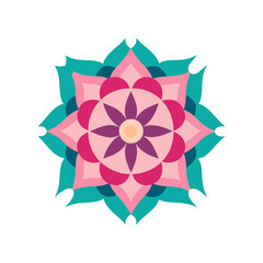 mandala art vector illustration