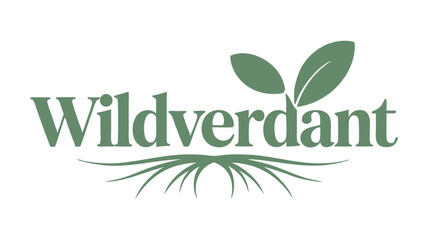 Wild Verdant Logo Design, Showing Brand Identity