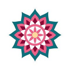 mandala art vector illustration