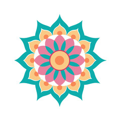 mandala art vector illustration