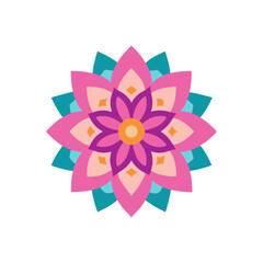 mandala art vector illustration