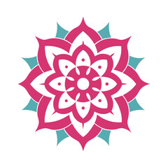 mandala art vector illustration