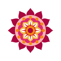 mandala art vector illustration