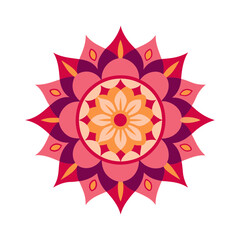 mandala art vector illustration