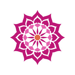 mandala art vector illustration