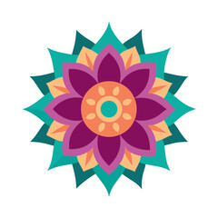 mandala art vector illustration