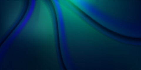 Dark Abstract Wavy Gradient Background