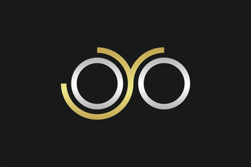 monogram letter OYO logo