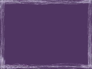 white frame with purple background