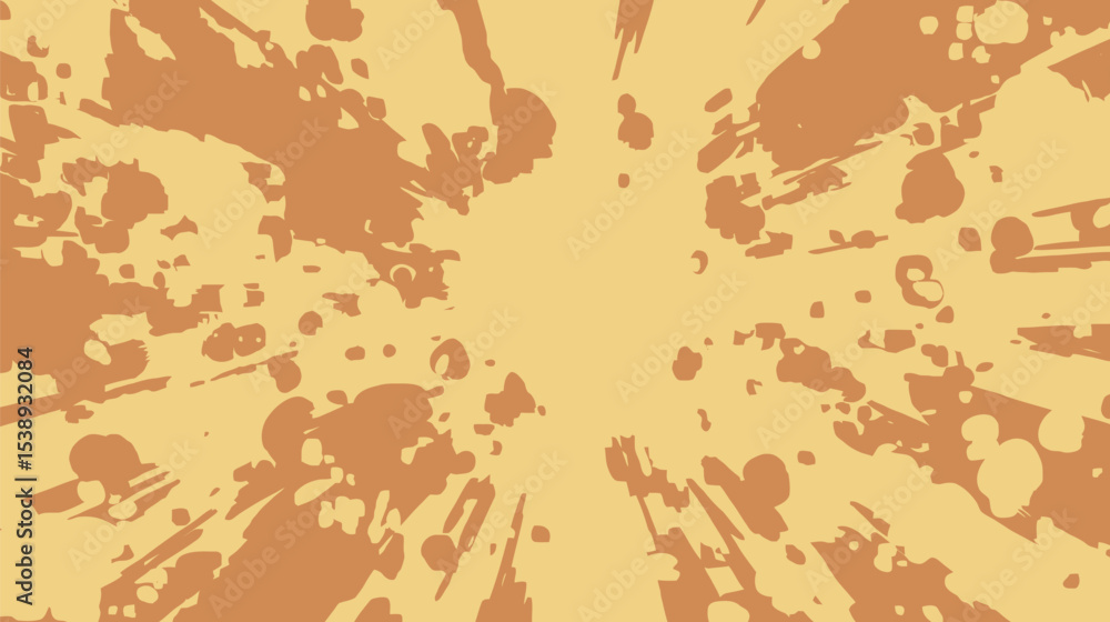 Poster abstract sun explodes creating light energy burst background